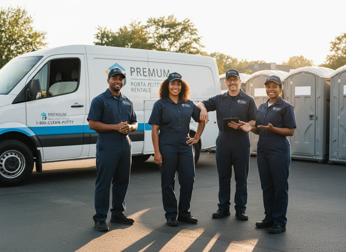 VIP Portable Toilets company in Cumberland, WI